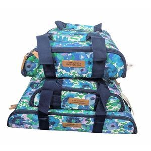 California Innovations thermal Casserole bags carriers set of 3 floral